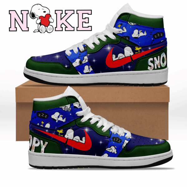 Tubopro Snoopy AJ1 High Sneakers Shoes For Men And Women