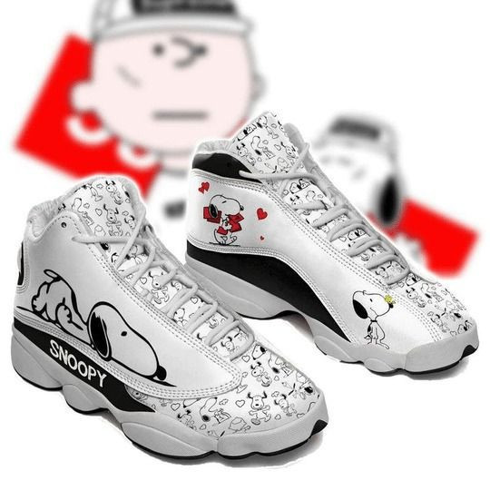 Tubopro Snoopy AJ13 Sneakers Shoes For Men And Women