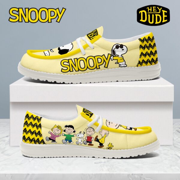 Tubopro Snoopy Personalized Hey Dude Shoes For Men And Women