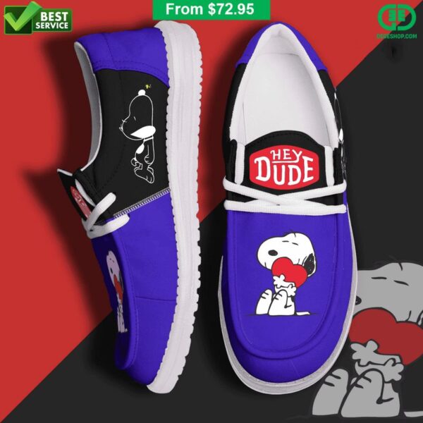 Tubopro Snoopy Dog Personalized Hey Dude Shoes For Men And Women