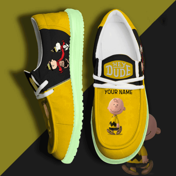 Tubopro Snoopy Personalized Hey Dude Shoes For Men And Women