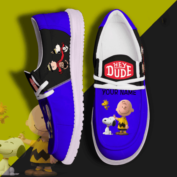 Tubopro Snoopy Personalized Hey Dude Shoes For Men And Women