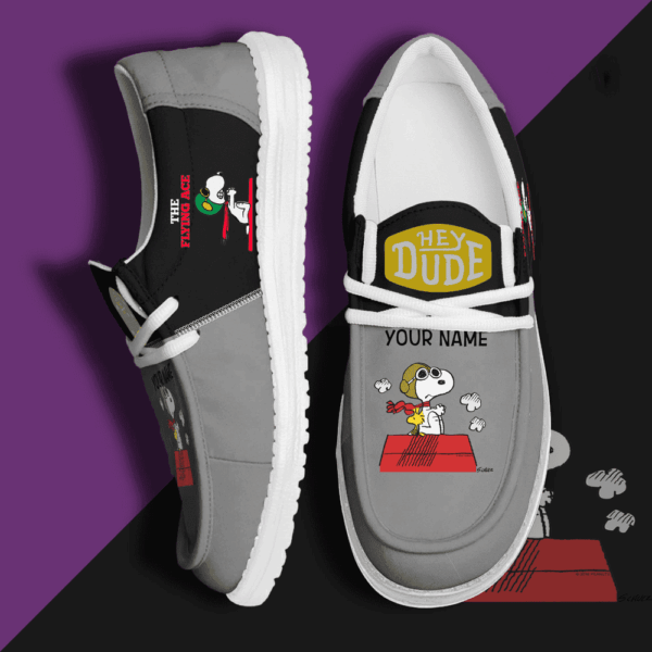 Tubopro Snoopy Personalized Hey Dude Shoes For Men And Women