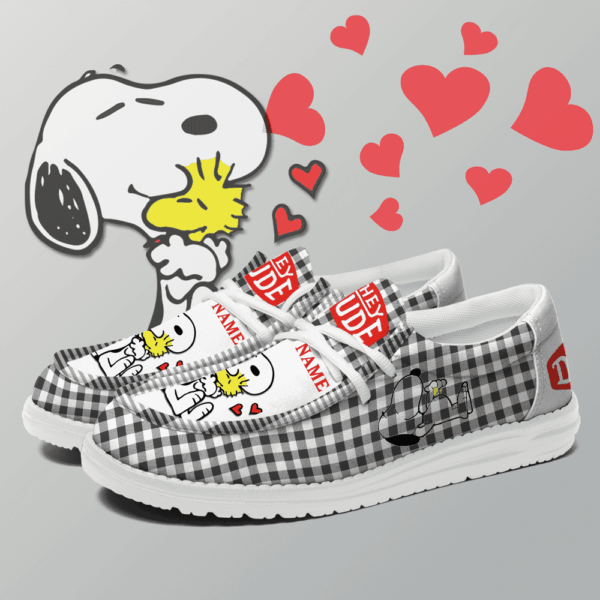 Tubopro Snoopy Personalized Hey Dude Shoes For Men And Women