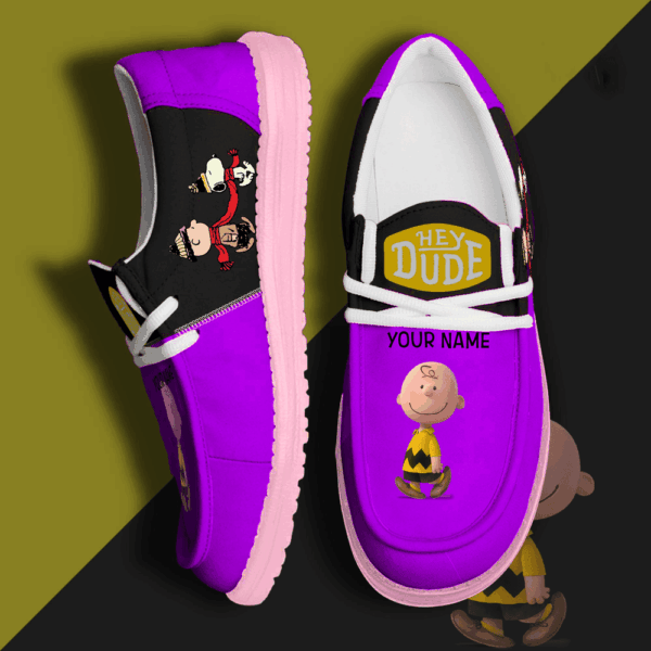 Tubopro Snoopy Personalized Hey Dude Shoes For Men And Women