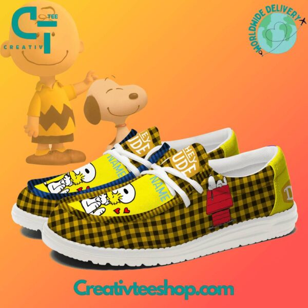 Tubopro Snoopy Personalized Hey Dude Shoes For Men And Women