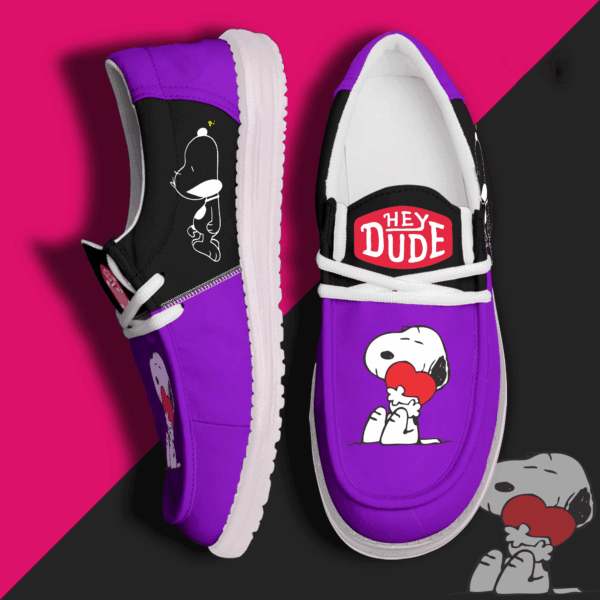 Tubopro Snoopy Personalized Hey Dude Shoes For Men And Women
