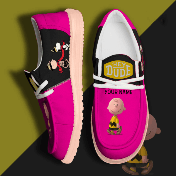 Tubopro Snoopy Personalized Hey Dude Shoes For Men And Women