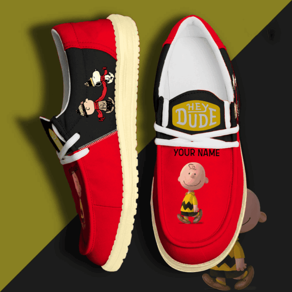 Tubopro Snoopy Personalized Hey Dude Shoes For Men And Women