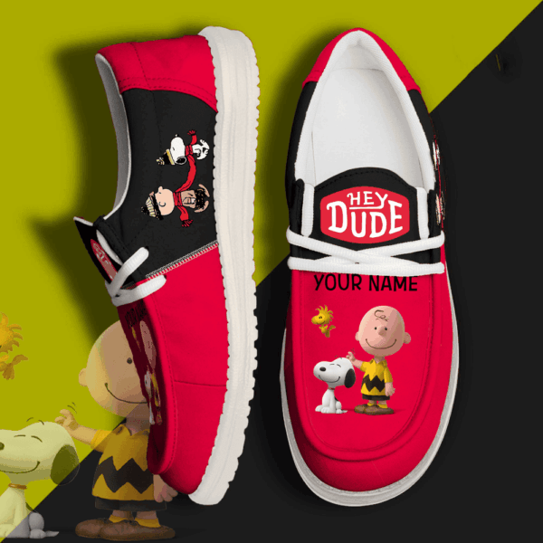 Tubopro Snoopy Personalized Hey Dude Shoes For Men And Women