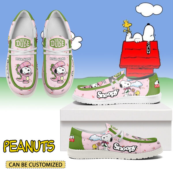 Tubopro Snoopy Personalized Hey Dude Shoes For Men And Women