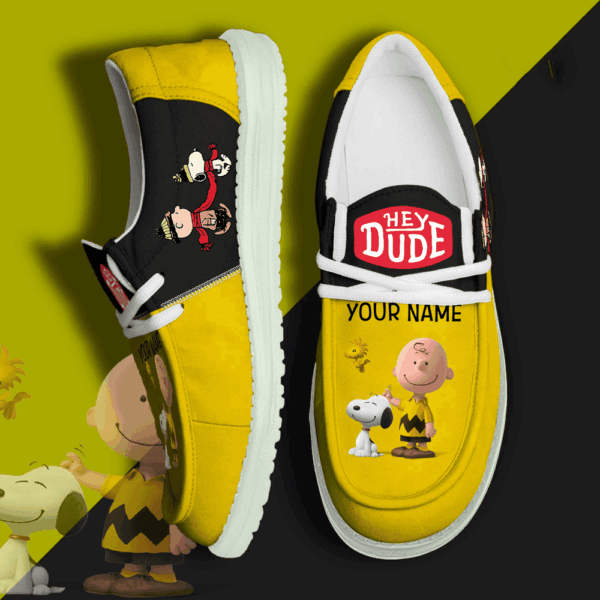 Tubopro Snoopy Personalized Hey Dude Shoes For Men And Women