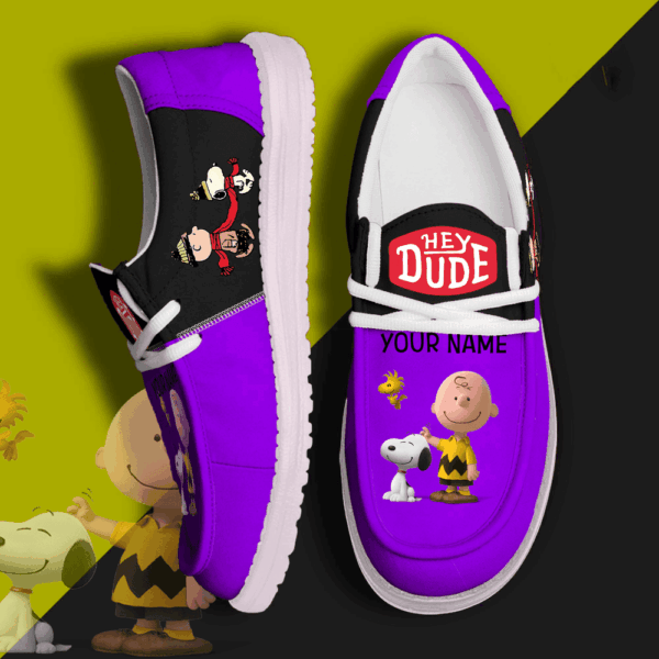 Tubopro Snoopy Personalized Hey Dude Shoes For Men And Women
