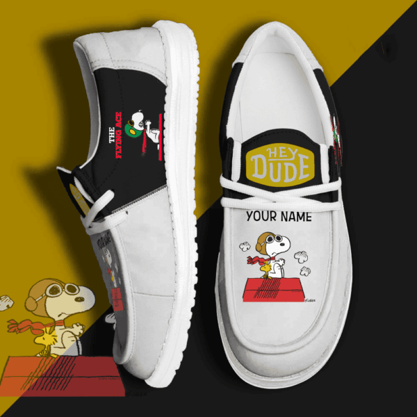 Tubopro Snoopy Personalized Hey Dude Shoes For Men And Women