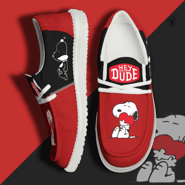 Tubopro Snoopy Personalized Hey Dude Shoes For Men And Women