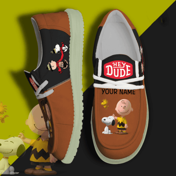 Tubopro Snoopy Personalized Hey Dude Shoes For Men And Women
