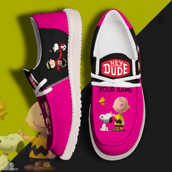 Tubopro Snoopy Personalized Hey Dude Shoes For Men And Women