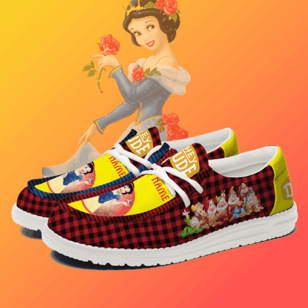 Tubopro Snow White Personalized Hey Dude Shoes For Men And Women - Image 5