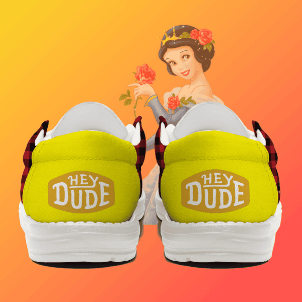Tubopro Snow White Personalized Hey Dude Shoes For Men And Women - Image 3