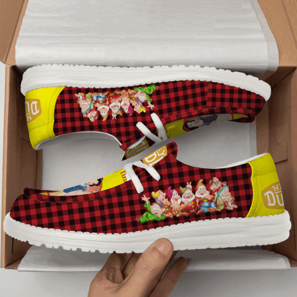 Tubopro Snow White Personalized Hey Dude Shoes For Men And Women