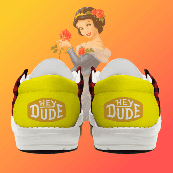 Tubopro Snow White Personalized Hey Dude Shoes For Men And Women - Image 3