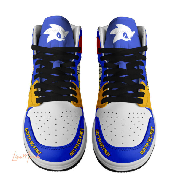 Tubopro Sonic AJ1 High Sneakers Shoes For Men And Women - Image 2