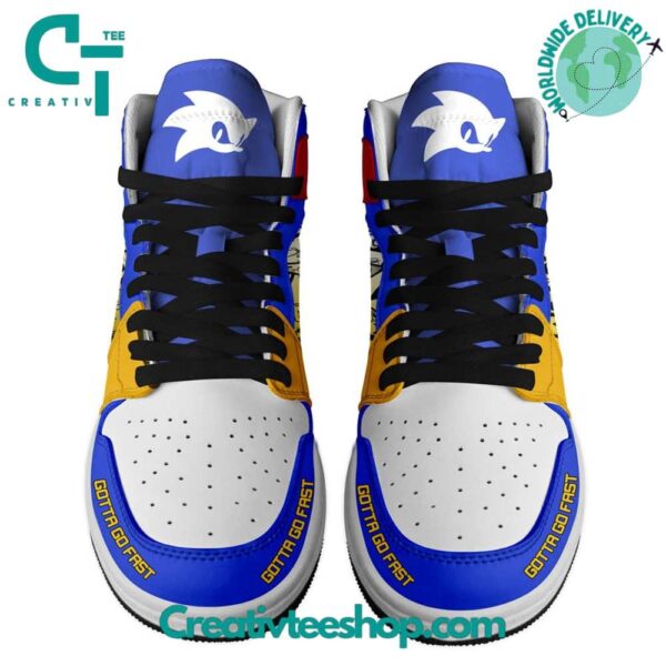 Tubopro Sonic AJ1 High Sneakers Shoes For Men And Women - Image 2