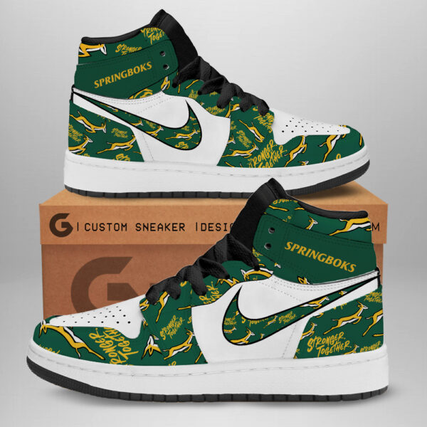 Tubopro South Africa National AJ1 High Sneakers Shoes For Men And Women