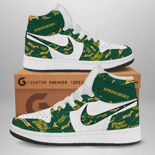 Tubopro South Africa National AJ1 High Sneakers Shoes For Men And Women