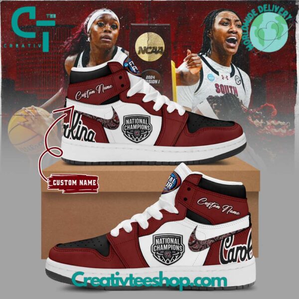 Tubopro South Carolina Gamecocks AJ1 High Sneakers Shoes For Men And Women