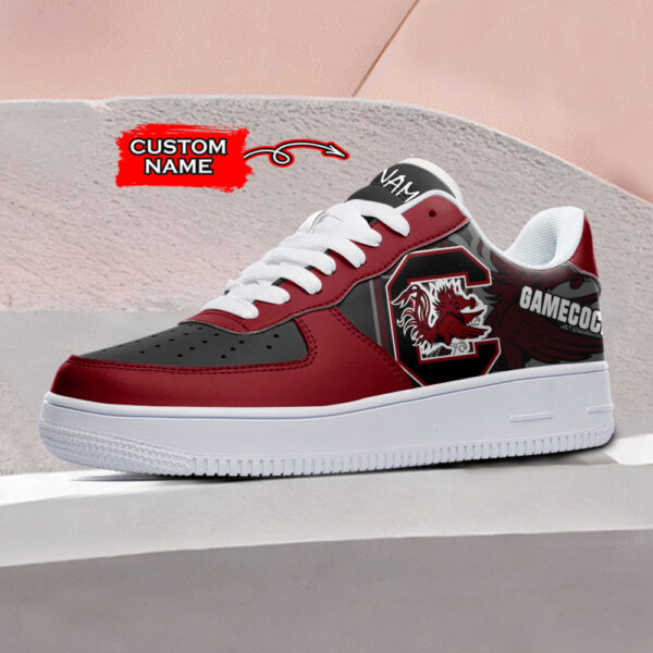 Tubopro South Carolina Gamecocks NCAA Air Low-Top Sneakers Shoes For Men And Women - Image 2