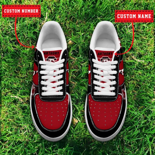 Tubopro South Carolina Gamecocks NCAA Air Low-Top Sneakers Shoes For Men And Women - Image 2