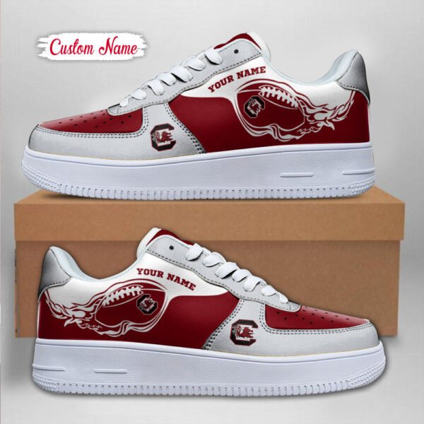 Tubopro South Carolina Gamecocks NCAA Air Low-Top Sneakers Shoes For Men And Women - Image 2