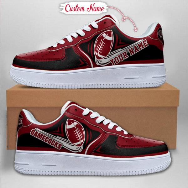 Tubopro South Carolina Gamecocks NCAA Air Low-Top Sneakers Shoes For Men And Women - Image 2