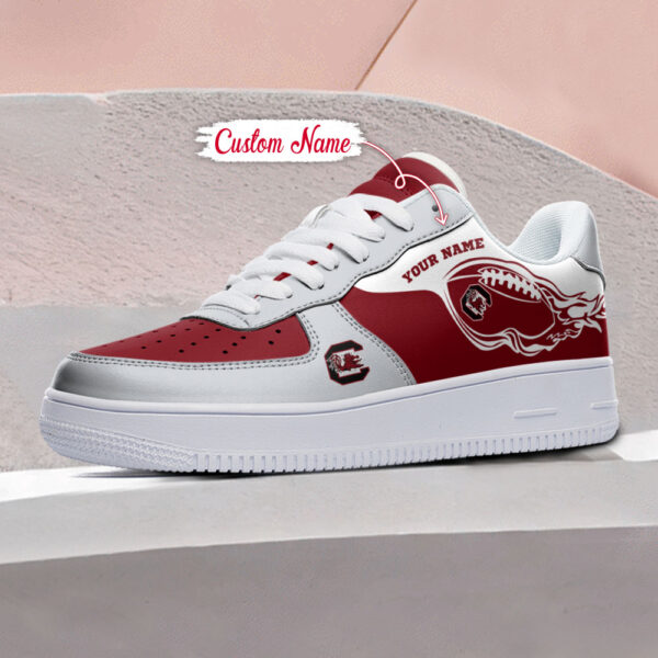 Tubopro South Carolina Gamecocks NCAA Air Low-Top Sneakers Shoes For Men And Women - Image 3