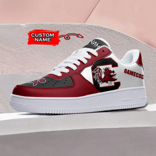 Tubopro South Carolina Gamecocks NCAA Air Low-Top Sneakers Shoes For Men And Women - Image 2