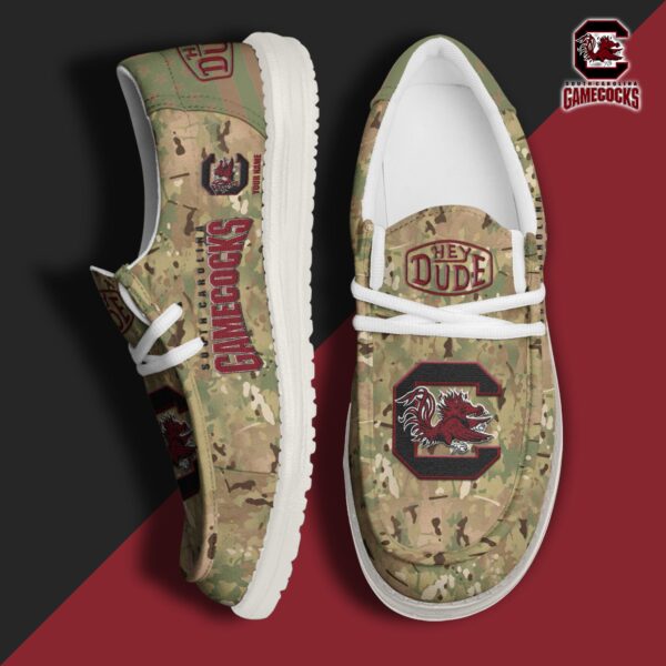Tubopro South Carolina Gamecocks Personalized Hey Dude Shoes For Men And Women