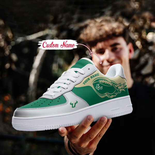 Tubopro South Florida Bulls NCAA Air Low-Top Sneakers Shoes For Men And Women