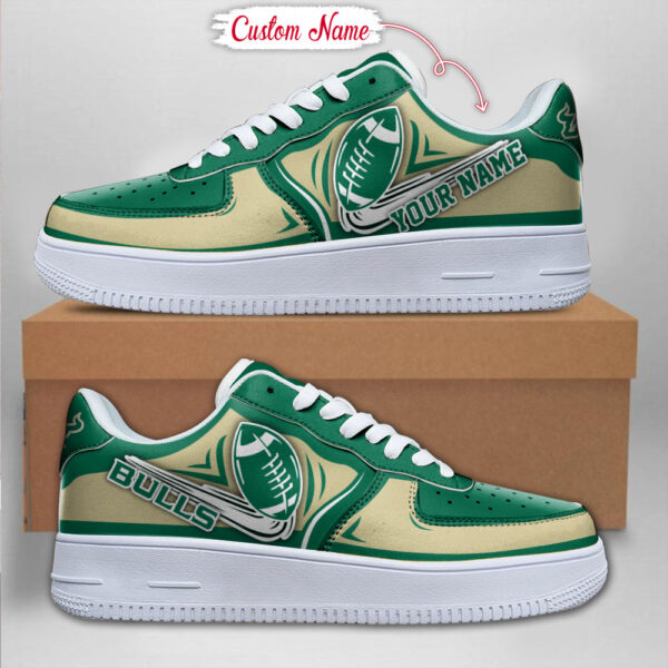Tubopro South Florida Bulls NCAA Air Low-Top Sneakers Shoes For Men And Women - Image 2