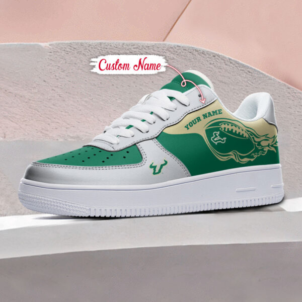 Tubopro South Florida Bulls NCAA Air Low-Top Sneakers Shoes For Men And Women - Image 3