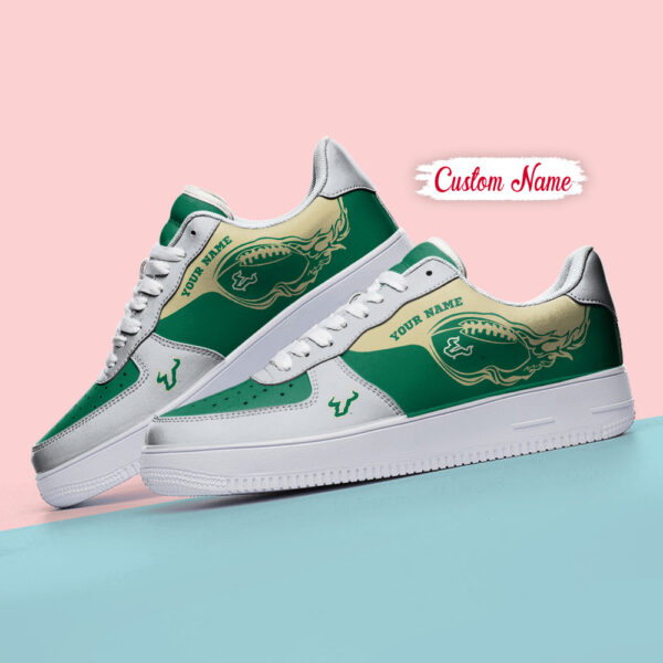 Tubopro South Florida Bulls NCAA Air Low-Top Sneakers Shoes For Men And Women - Image 4