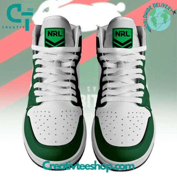 Tubopro South Sydney Rabbitohs AJ1 High Sneakers Shoes For Men And Women - Image 2
