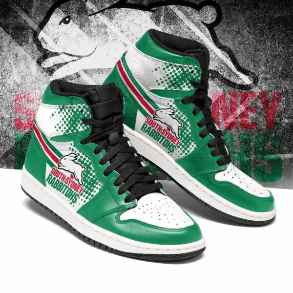 Tubopro South Sydney Rabbitohs NRL AJ1 High Sneakers Shoes For Men And Women