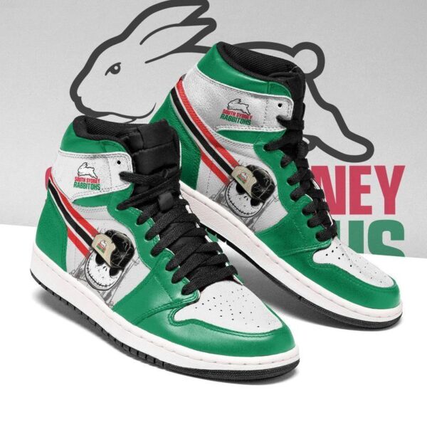 Tubopro South Sydney Rabbitohs NRL AJ1 High Sneakers Shoes For Men And Women