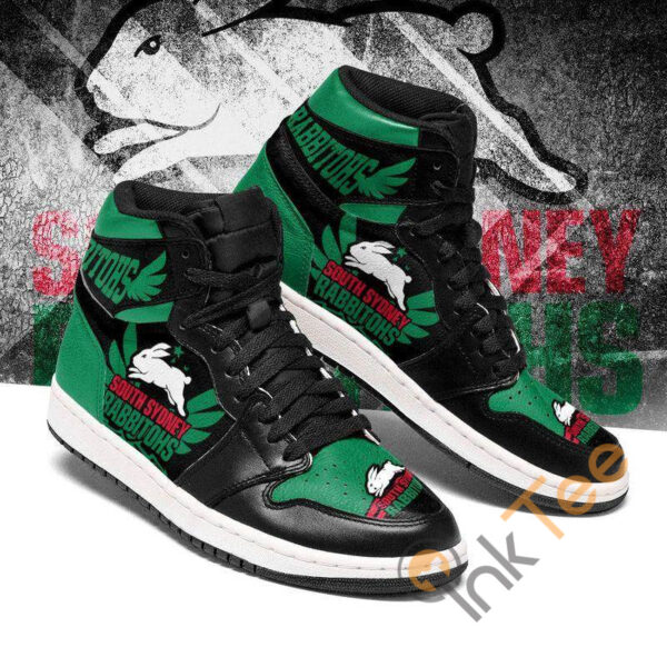Tubopro South Sydney Rabbitohs NRL AJ1 High Sneakers Shoes For Men And Women