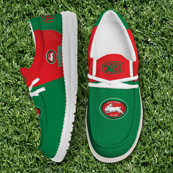 Tubopro South Sydney Rabbitohs Personalized Hey Dude Shoes For Men And Women