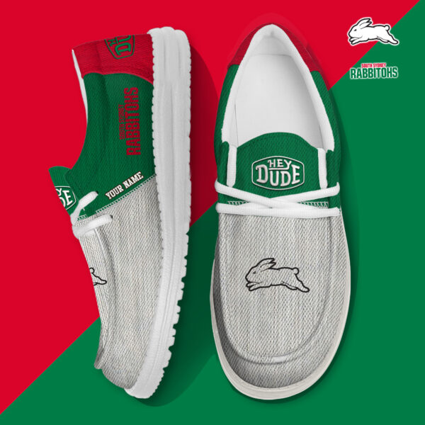 Tubopro South Sydney Rabbitohs Personalized Hey Dude Shoes For Men And Women