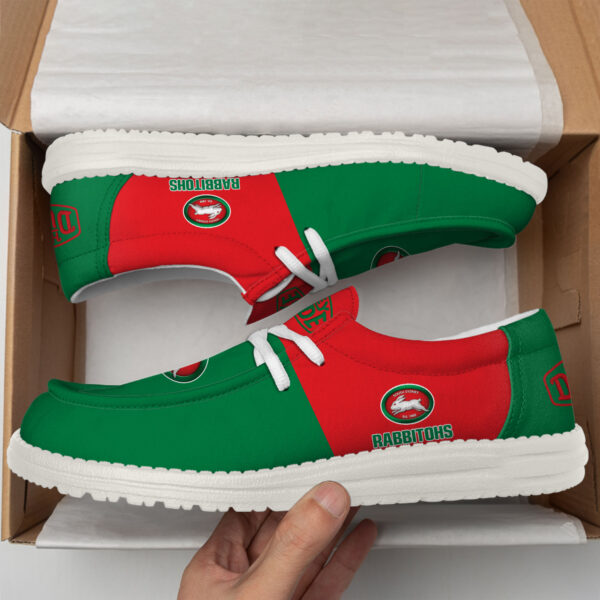 Tubopro South Sydney Rabbitohs Personalized Hey Dude Shoes For Men And Women - Image 3