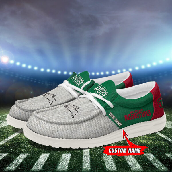 Tubopro South Sydney Rabbitohs Personalized Hey Dude Shoes For Men And Women - Image 3