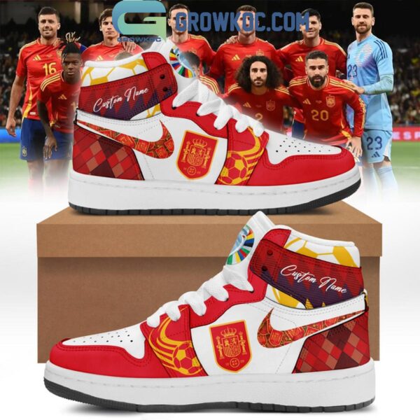 Tubopro Spain Team AJ1 High Sneakers Shoes For Men And Women
